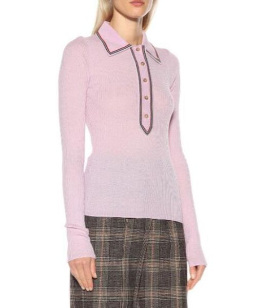 

18fw new acne knitted sweater women lady's girls casual jumper sweatshirt streetwear ac pullovers outdoor ribbed wool, White;black