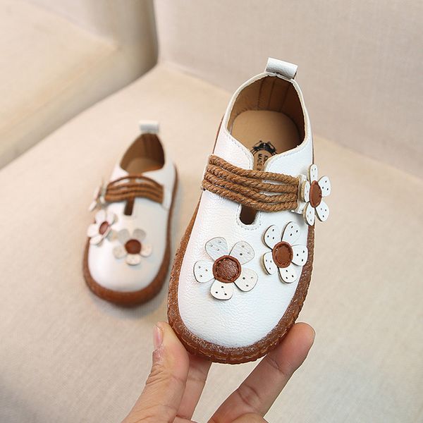 

brand genuine leather stitching kids children shoes for boys girls 2019 spring new barefoot #c, Black;red