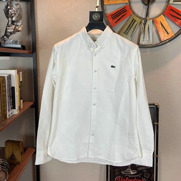 

brand mens designer long sleeve shirts firmate dress shirts fashion casual luxury shirt plaid shirt homme button up 023, White;black