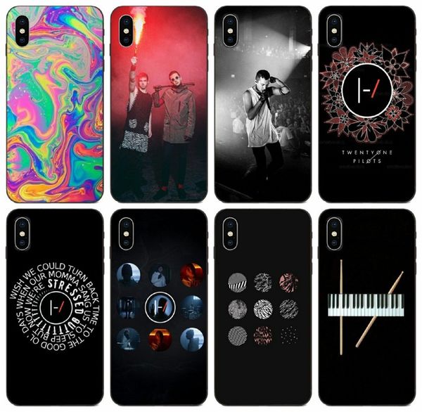 

tongtrade] twenty one pilots case for iphone 11 pro max x xs xr 8s 8 7s 6 samsung a70 a70s a730 honor 4c 5a 5c redmi 4 prime case