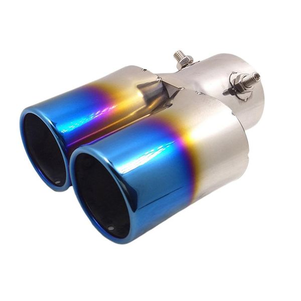 

universal 704c blue 6.0 stainless steel polishing and electroplating process car muffler exhaust pipe tail throat