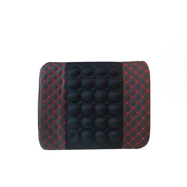 

3d memory foam car pillow pu leather neck pillow waist rest seat back rest lumbar cushion for car interior accessories cb