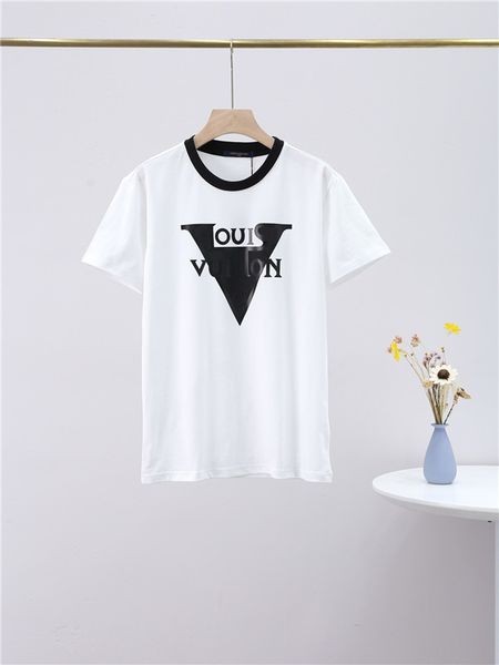 

20fw new spring brands louies v blca tshirt simple letters print tshirt men women streetwear sweatshirt outdoor t-shirts sell 2.10, Gray;blue