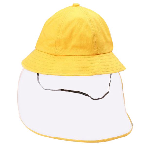 

1pc children outdoor travel uv protect fisherman hats and sun caps anti-dust hats kids dust protection bucket hat