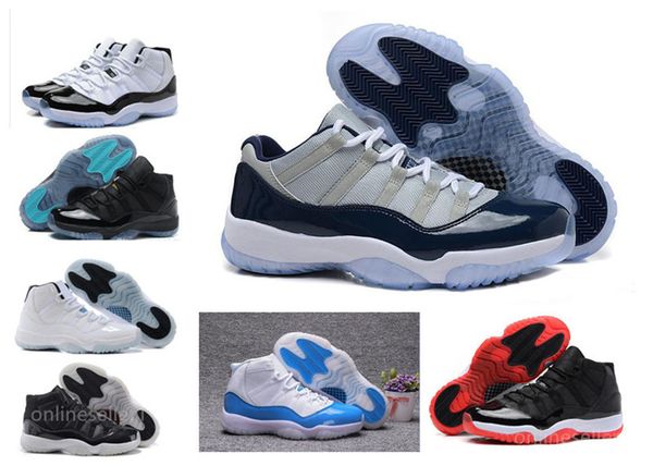 

2020 space jam concord gamma bred infrared legend blue gym red white low high 11 11s designer new basketball shoes for men women
