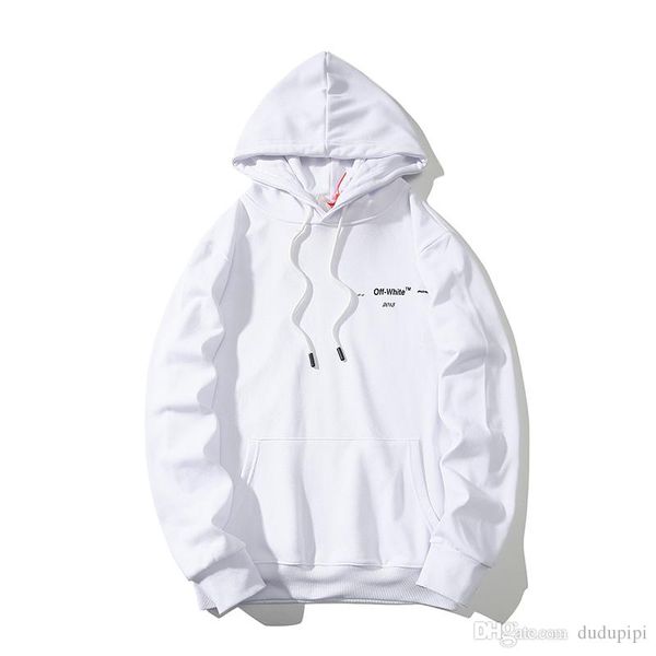 

Brand de igner hoodie off hoodie white couple imple black white triped zebra line pullover fa hion weat hirt private cu tom hoodie