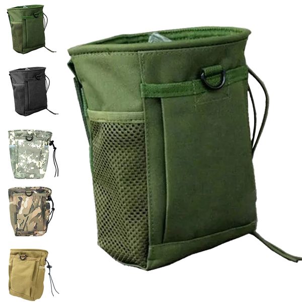 

climbing running accessory storage wear resistant drawstring recycling pouch fishing belt mount hip packs waist bag travel