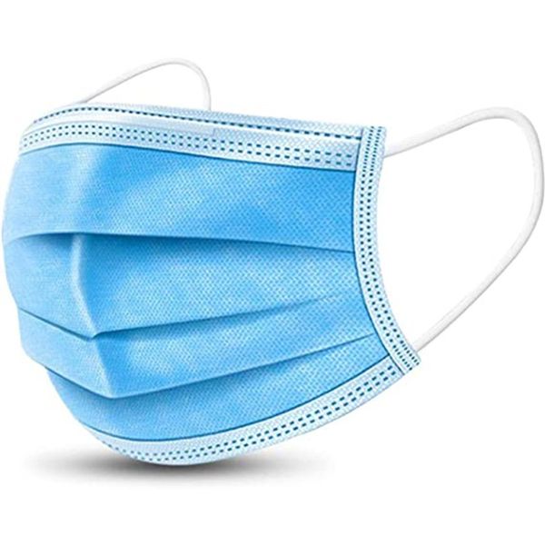 

disposable protective masks 3 layer non woven dustproof mouth masks soft elastic earloop safety anti-pollution face masks