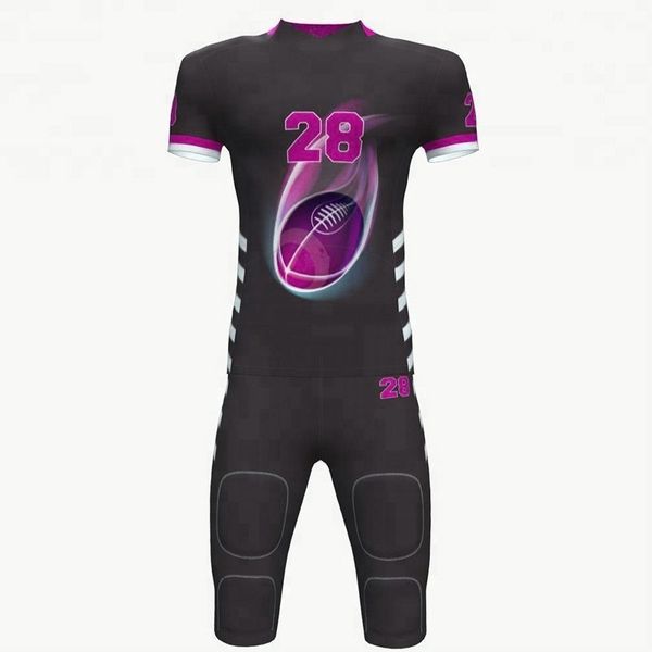 

2019 mens new football jerseys fashion style black green sport printed name number s-xxxl home road shirt afj00281, Black;red