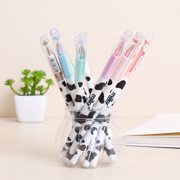 

12pcs colored kawaii crystal diamond gel pen milk way creative school cute office diary journal thing stationery kids stationary