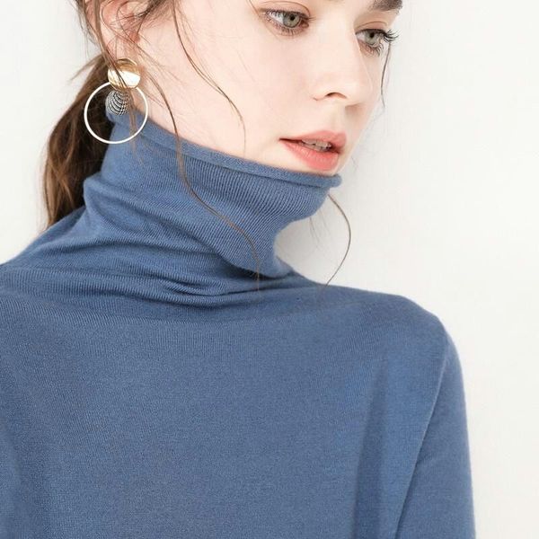 

sweater women woman sweaters women knitted autumn winter long sleeve elastic turtleneck high neck sweaters pullover jumper sweater, White;black