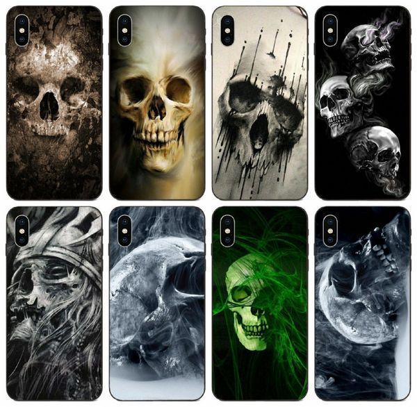 

tongtrade] the haunted mansion skull case for iphone 11 pro x xs max 8 7 6s 6 5s 5 galaxy s8 s9 s10 5g huawei y6ii xiaomi note 2 tpu case