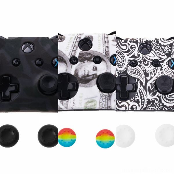 

ig4sv контроллер soft touch верхней крышка xbox корпус чехол для front one x one s узорчатой ​​model 1708