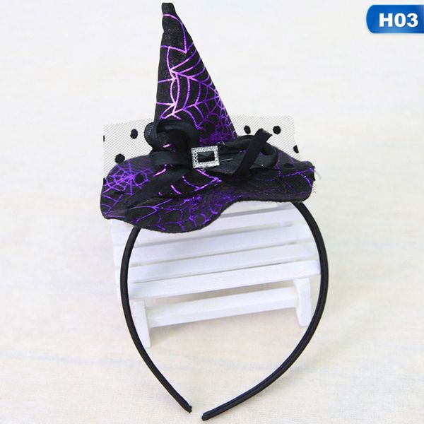 

cobweb witch hat headband hairband women halloween party props hair accessories