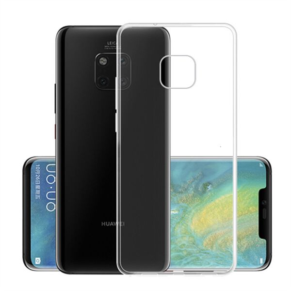 

huawei 20 pro 109 nova 5 5i 4e 4 silicona tpu transparent ultra thin slim software 33 i plus cover