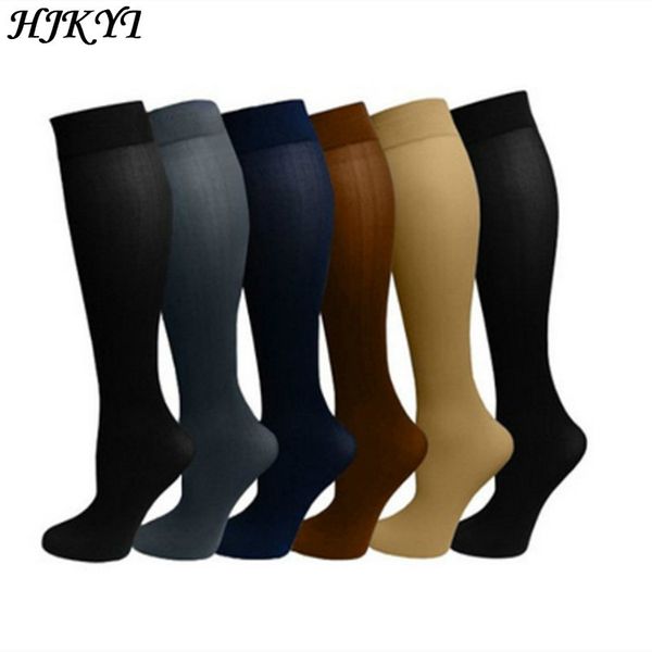 

hjkyt gm кормящей компрессионные носки давления для мужчин и женщин варикозное расширение вен поддержки избавляют боль колено высокие ноги ч, Black