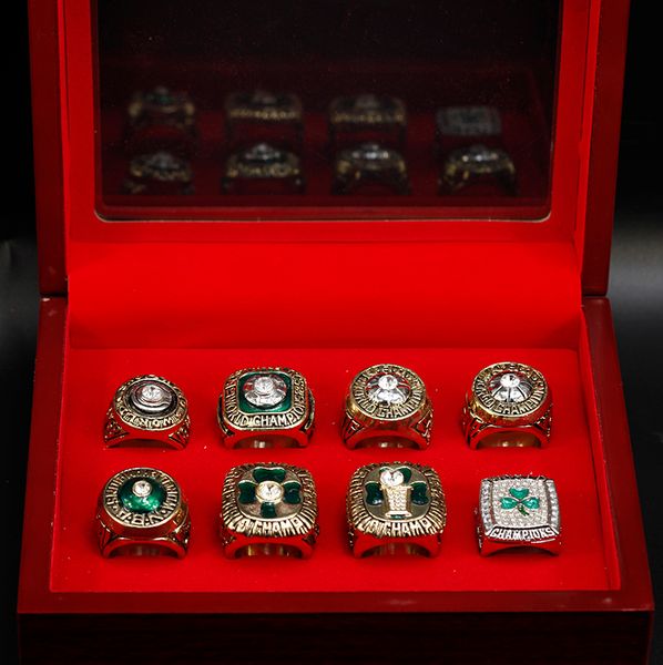 

1968/69/74/76/81/84/86/2008 boston celtic championship ring fans gift manufacturers fast shipping, Golden;silver
