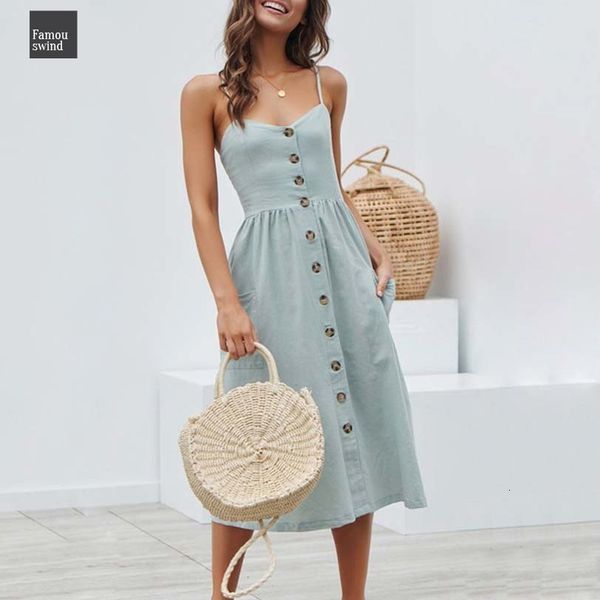 

sexy backless бич летние платья карманы глубокие кнопки v шеи женский спагетти ремень рукавов женщины midi платья vestidos дизайнерская одеж, Black;gray