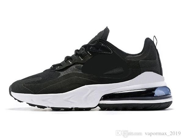 

new 270 react mens running shoes women bauhaus triple black white optical oreo grape bleached coral mens trainers sport sneaker eur 36-45