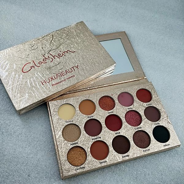 

maquillage makeup eye shadow platte gladsheim huxiabueaty professional makeup 15color eyeshadow palette dhl in stock