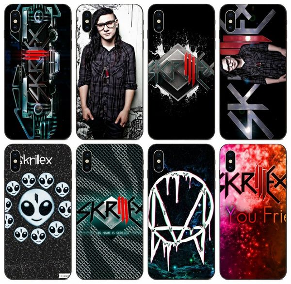

[tongtrade] skrillex music dj case for iphone 11 pro max x xs 6s 5s 5c 5 4s 4 galaxy s6 s7 s8 s9 s10 edge honor 7 lite lg k4 brand new case
