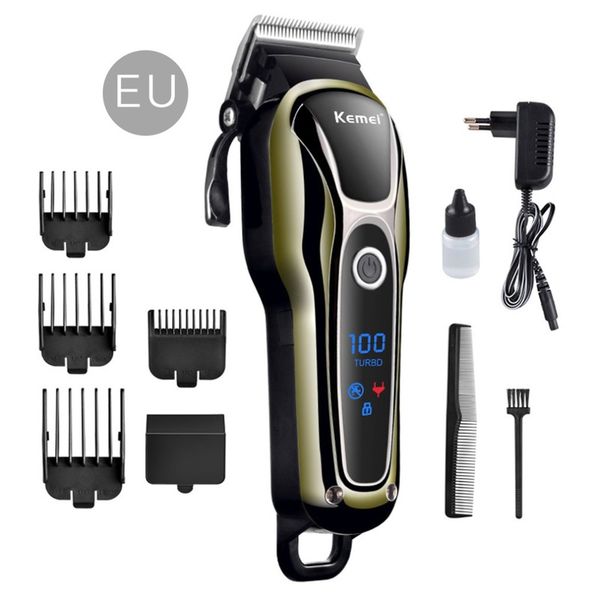 

110v-240v barbermaskiner машинки для стрижки волос профессионального триммера мужчин электрической бритвы стригущей резак машины волос стриж