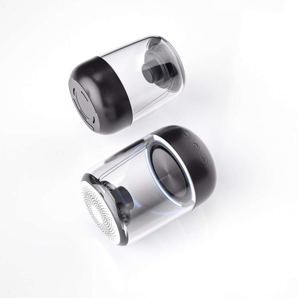 

fashion wireless bluetooth speaker card subwoofer mobile music microphone mini portable bluetooth colorful light speakers 2 styles wholesale