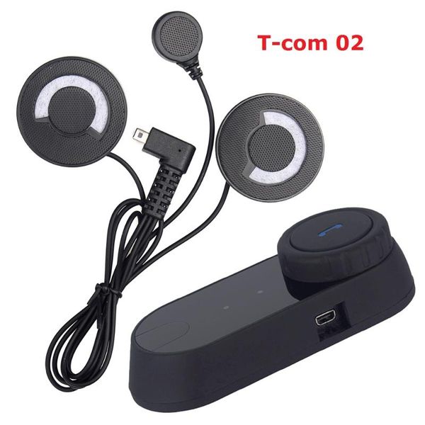 

conn t-com02 bt motorcycle helmet wireless bluetooth earphone waterproof handsheadphone motorbike headsets