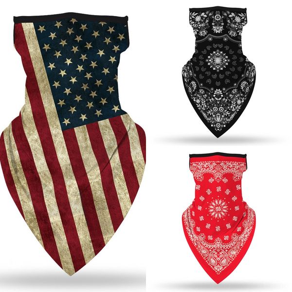 

qfh1o cycling skull masks party multi function headwear hat scarf neck scary motorcycle halloween sport face mask, Black