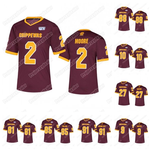 antonio brown central michigan jersey