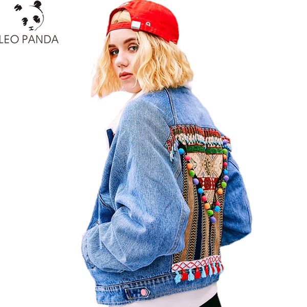 

winter new fashion women long sleeve thicken warm single-breasted female pockets embroidery faux fur coat cy343, Black