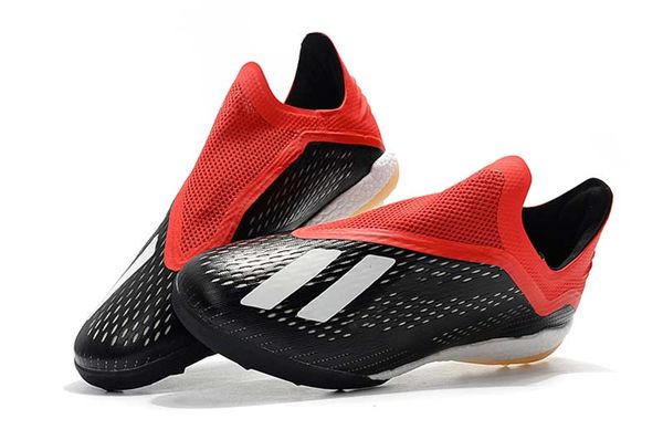 

boutique x 19+ fg football boots skeletalweave x tango 18+ tf/fg men soccer shoes indoor/outdoor red black soccer shoes