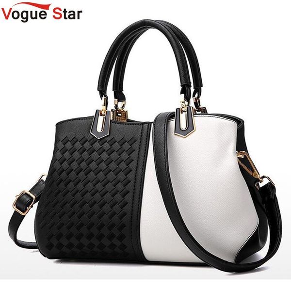 

handbags women bags pu leather lady fashion zipper messenger bag female plaid shoulder bags casual tote lb349