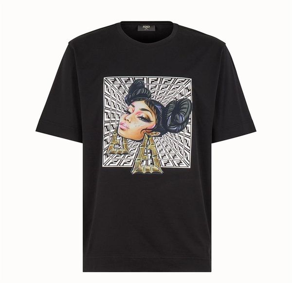 

brand new color fashion logo crew neck t-shirt summer new men women tee hip hop casual t-shirt.a2, White;black