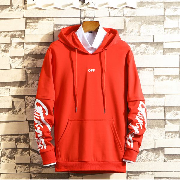 

male hooded sweater 2019 spring new korean high school junior high school students tide brand long-sleeved t-shirt hat clothes, Black