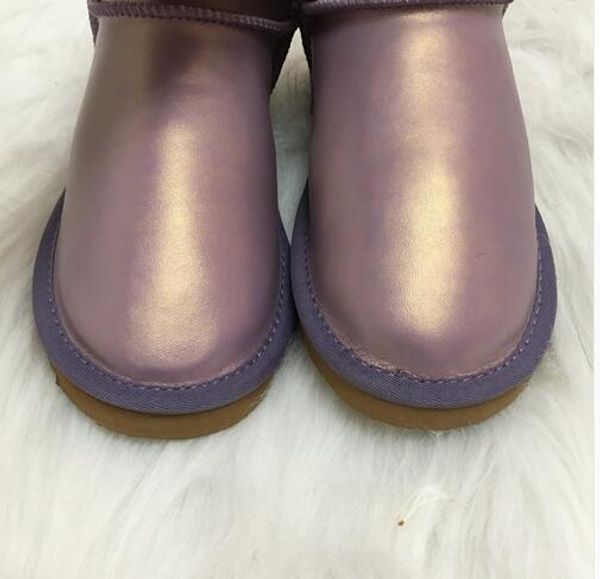 

designer-ts waterproof leather winter warm outdoor ankle boots winter shoes brand ivg size us4-14, Black