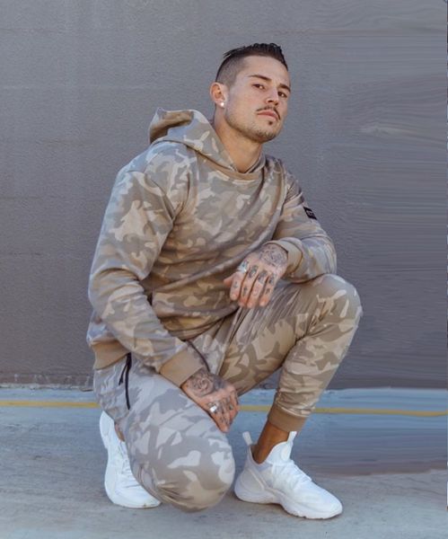 

2019 men sportswear autumn sporting suit men suit hoodies sets mens gyms sportswear jogger male sets, Black;blue