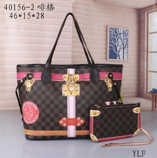 

2018 whole ale price ell pu leather women fa hion brand neverfull mm gm houlder hopping bag outdoor bag