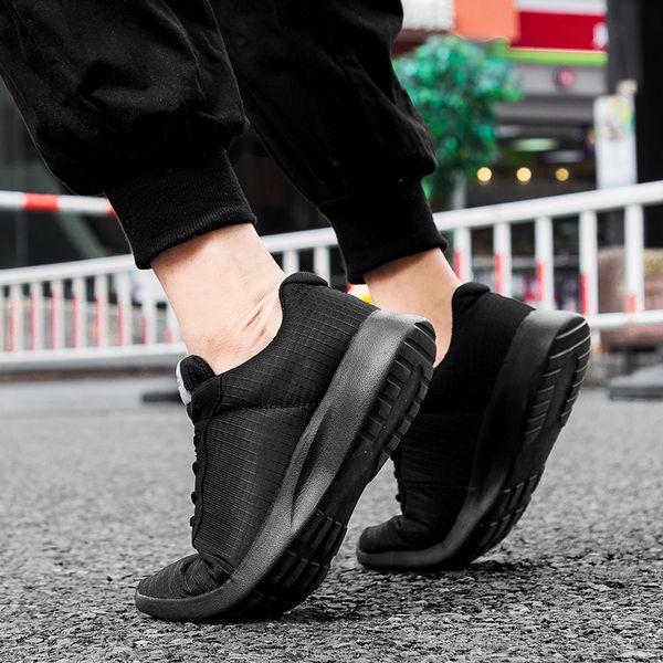 

man tennis shoes sneakers men tenis de hombre basket sports shoes male ultra light walking black zapatillas big size 46