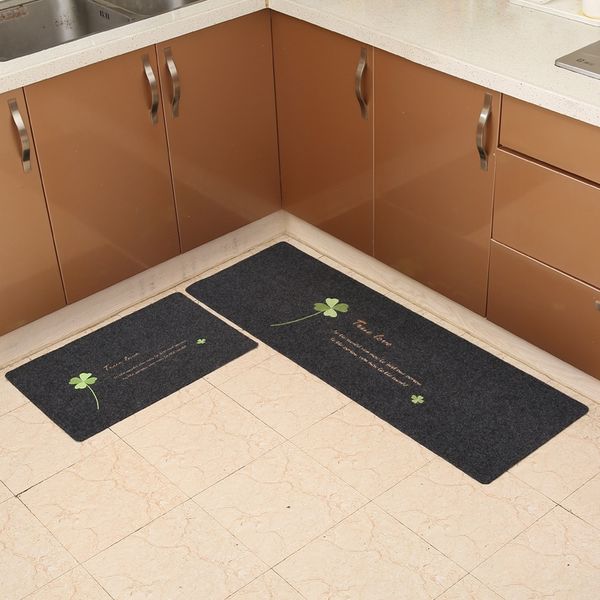 

household bedroom bathroom entrance anti-skid non-slip tress non-slip kitchen water absorbing mat advertising mat