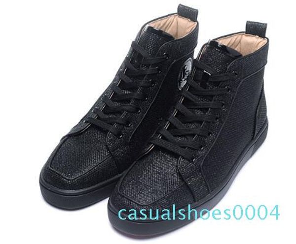 

spring/fall black red bottom sneakers rantus glitter glitta men sneakers rantus orlato red sole men shoes lovers wedding ac04