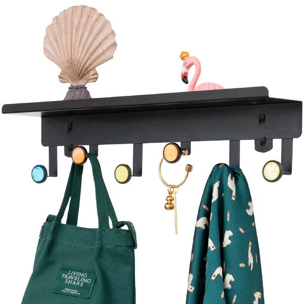 

nordic iron креативный hat основные держатели настенные хранения организатор настенный вешалка вешалка висячие 4/5/6 крючки домашнее украшен