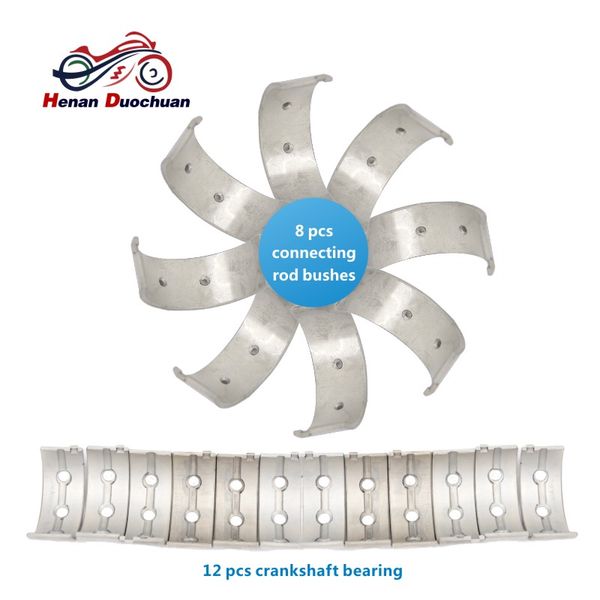 

400cc motorcycle engine parts std +25 +50 +75 +100 connecting rod crankshaft bearing for cb400 vtec cb 400 1999-2014 99-14
