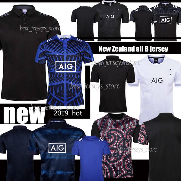 

ALL BLACKS 2019 World cup NEW ZEALAND Rugby Jerseys All blacks best Noir total Commemorative Edition New Zealand rugby jersey Top MEN