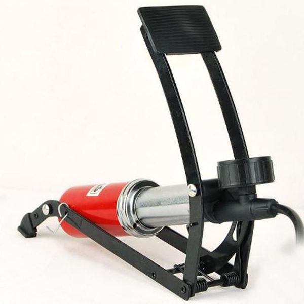 

car inflation pump foot pedal type high pressure air pump mini portable inflator machine for car motorcycle bike tool hot