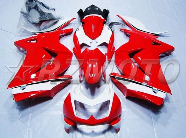 

4gifts injection mold new abs motorcycle full fairings set fit for kawasaki ninja250r ex250 zx250r 250 2008 - 2014 body set red