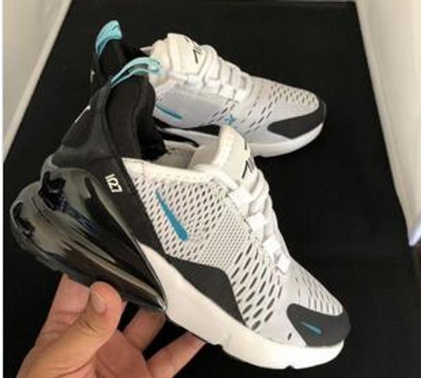 

men and women 27 sport trainers fashion childrens basketball shoes new boys girls lace up running shoes airs sneakers eur29-44, Black