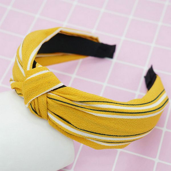 

velvet knot headband triple black striped white knot headband fabric hair accessories head band velvet knot hairclippersshop ibvoi, Black;brown