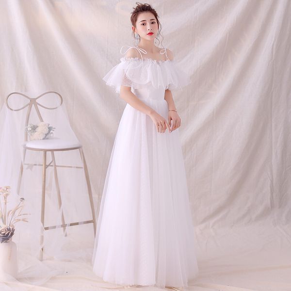 

bohemian beach wedding dresses with ruffles boho summer tulle floor length wedding gowns robe mariage white ivory