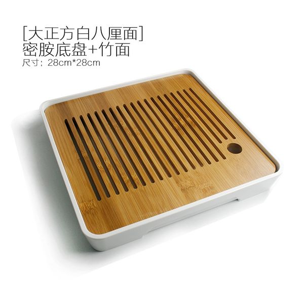 

kungfu tea set, simple household tea tray, bamboo tray, water storage, japanese style round square dry bubble, mini tea tray. teaware sets